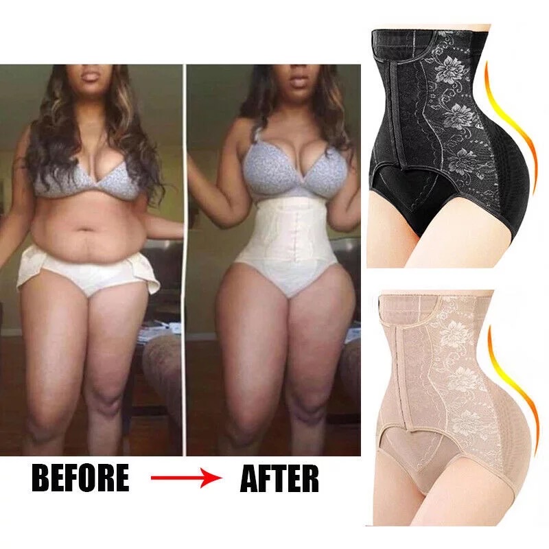 Women Waist Trainer Body Shaper Butt Lifter High Waist Control Panties Shapewear  Tummy Shaper Girdle Slimming Belt –